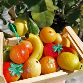 Panier mini fruits