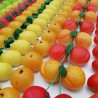 Assortiment de 10 mini fruits en pâte d'amandes