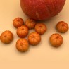 Confiserie : Citrouille en pâte d'amande