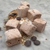 Guimauve Chocolat à la nougatine (amandes et noisettes caramélisées)