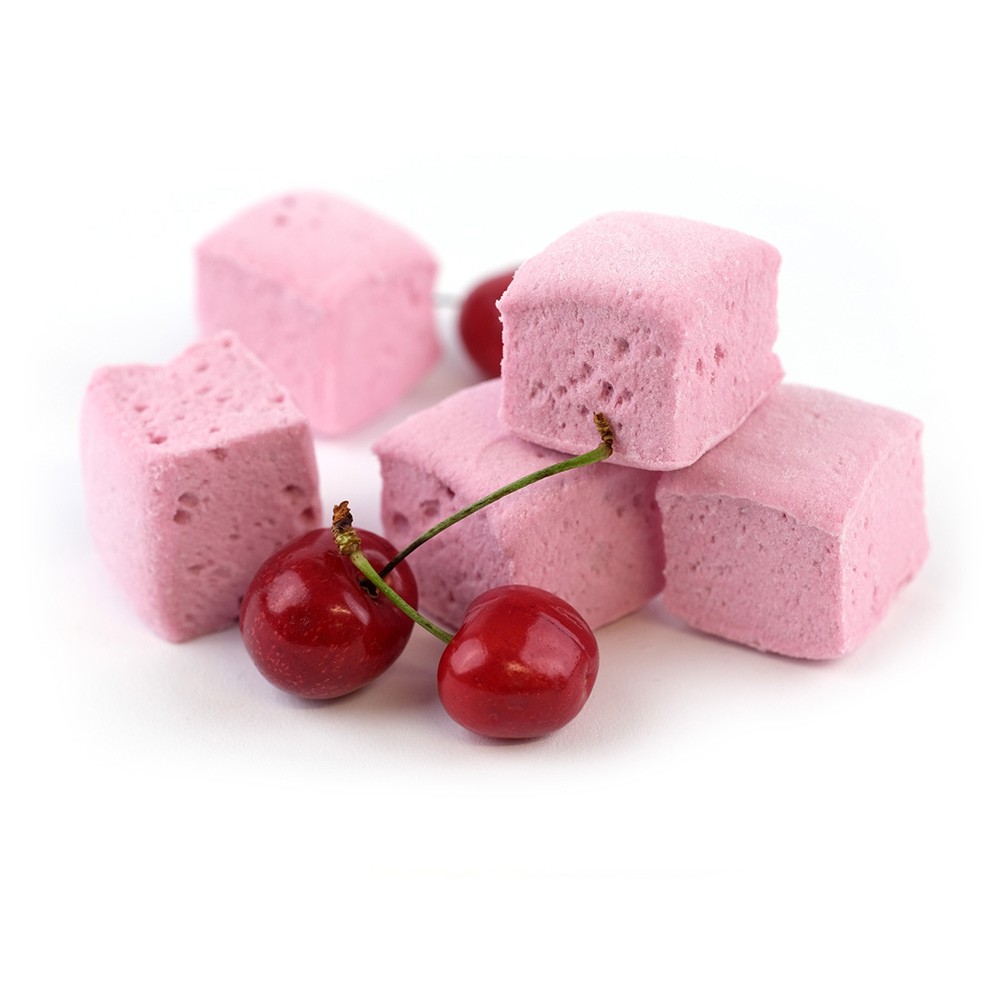 Guimauve artisanle parfum cerise