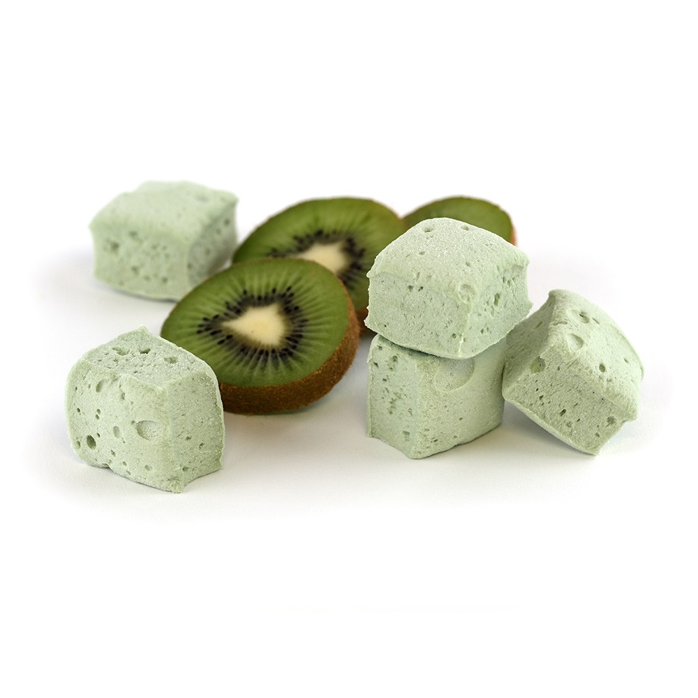 Guimauve artisanale parfum kiwi