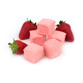 Guimauve artisanale parfum fraise