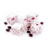 Guimauve aux fruits :  morceaux de cranberries