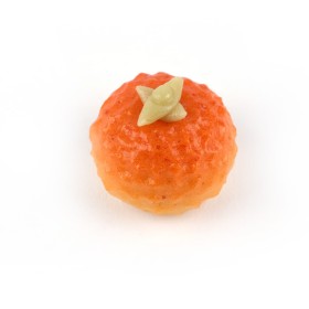 mandarine en pâte d'amande  - boite de 2.5 kg