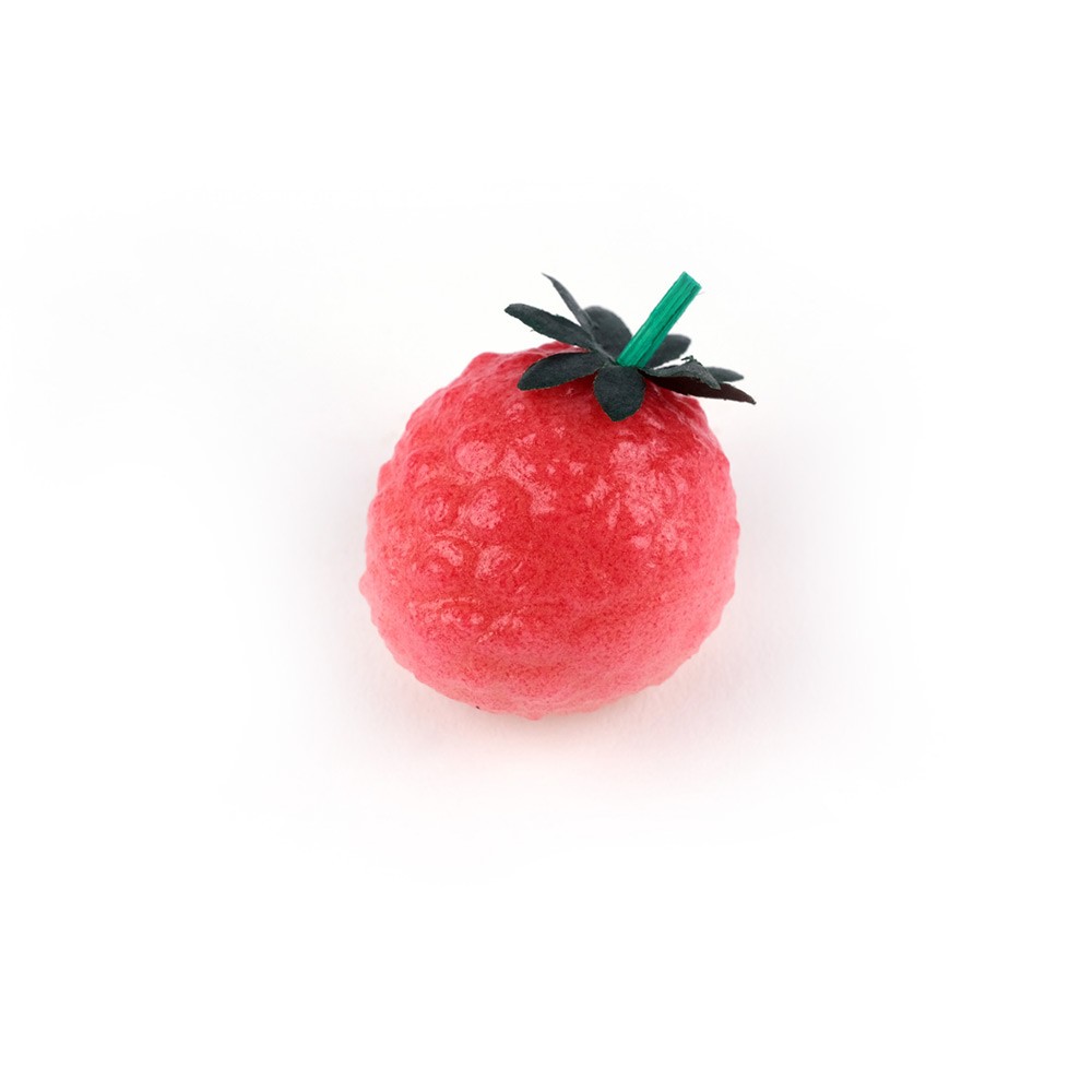 Framboise en pate d'amande artisanale