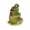 Grenouille entièrement modelée main. Pâte d'amandes 33% d'amandes.