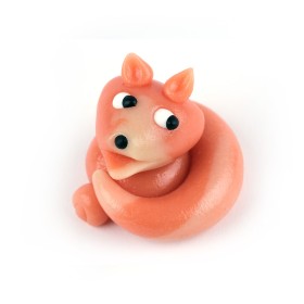 Petit renardeau en pâte d'amande