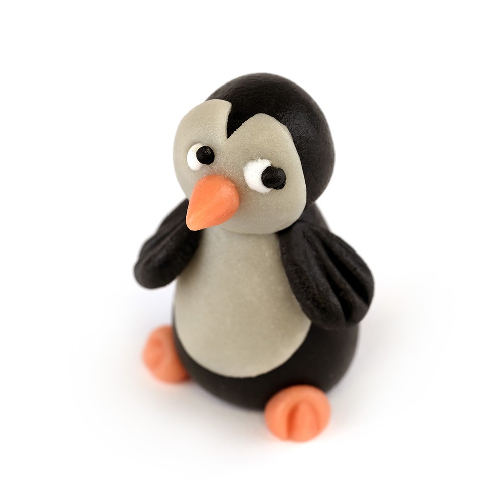 Pingouin pâte d'amande Maison Jeanblanc