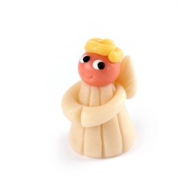 Angelo de noël en pâte d'amande sucrée