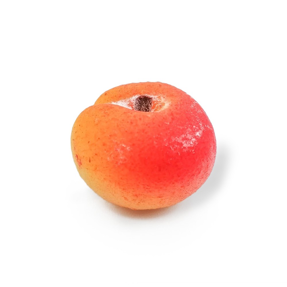 Mini pêche mangue en pâte d'amande  - boite de 2.5 kg