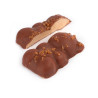 Ourson en guimauve au caramel beurre salé et enrobage au chocolat au lait
